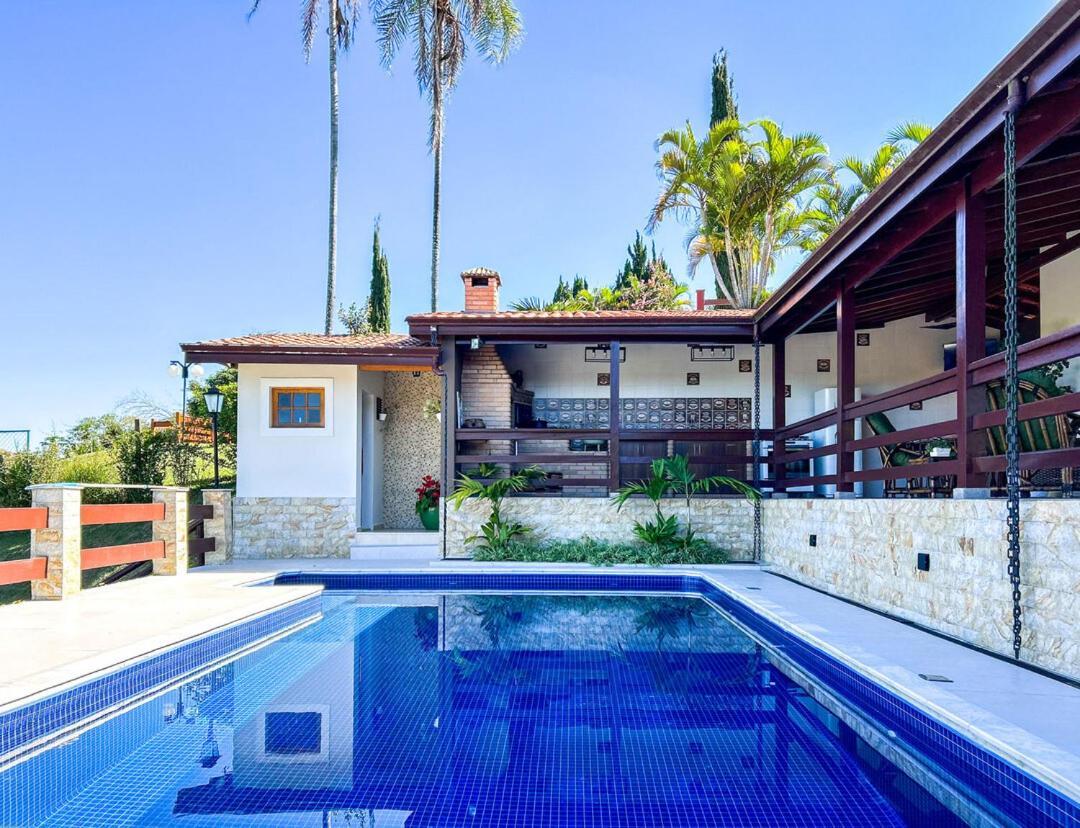 הוילה Casa De Campo C Churrasqueira E Wi-Fi Itatiba Sp מראה חיצוני תמונה